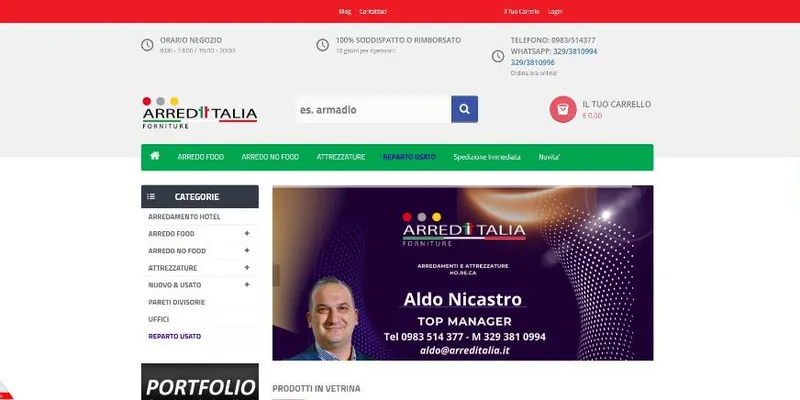 Anteprima del sito arreditalia.it