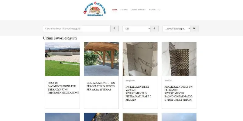 Anteprima del sito quintierocostruzioni.it