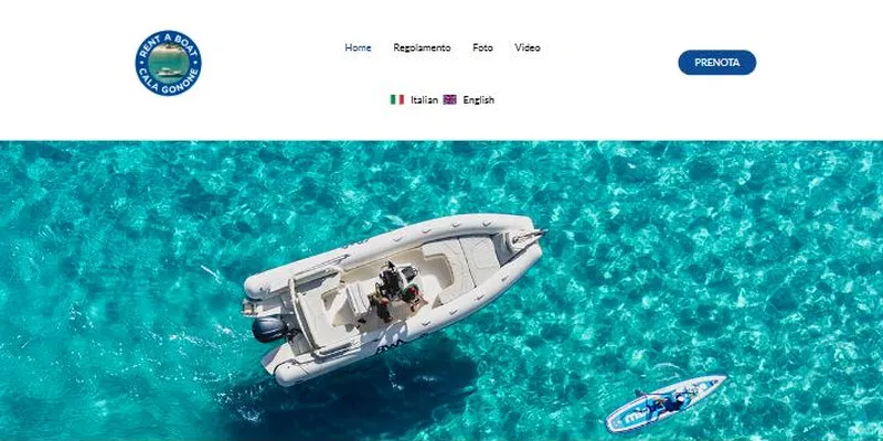 Anteprima del sito rentaboatcalagonone.com